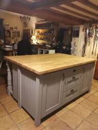 Large Bespoke Kitchen Island - The Bicester - thumbnail 1