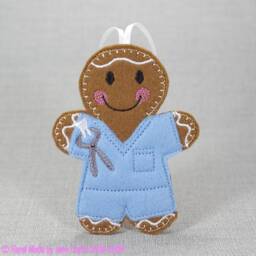 Dentist, Dental Nurse, Hygienist, Health Worker, Birthday Gift, Christmas Decoration, Gingerbread - thumbnail 3
