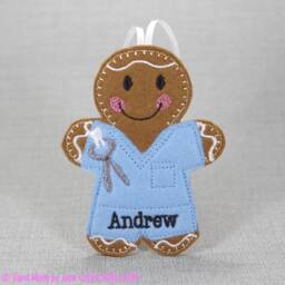 Dentist, Dental Nurse, Hygienist, Health Worker, Birthday Gift, Christmas Decoration, Gingerbread - thumbnail 2