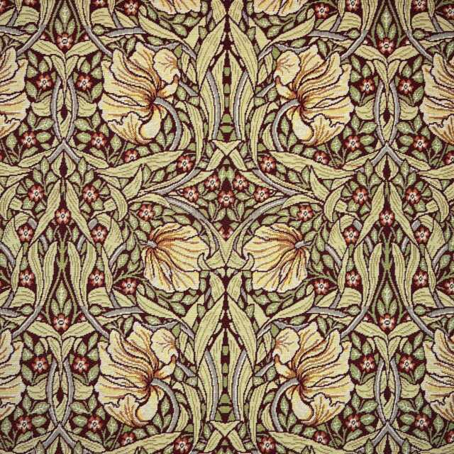Pimpernel By William Morris Custom Made To Measure Fully Blackout Lined/Lined Curtain Damson 3 - image 1