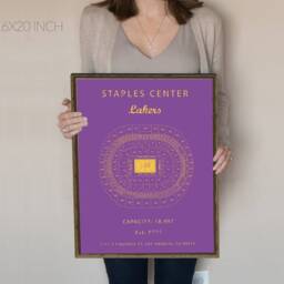 Dodgers, Lakers, Rams. Set Of 3 Prints Or Canvases, Dodgers Stadium, Staples Center, Los Angeles Memorial Coliseum, Choose Your Team - thumbnail 3