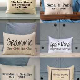 Pregnancy Reveal Announcement Great Grandparents Script, Mother's Day, Hard To Buy For, Day Gift - thumbnail 4
