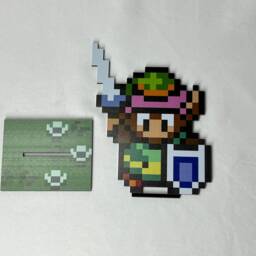 Zelda & Link Sprites - Super Nintendo A To The Past Inspired - thumbnail 4