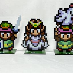 Zelda & Link Sprites - Super Nintendo A To The Past Inspired - thumbnail 2