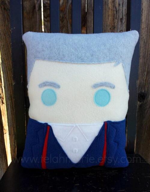 12Th Doctor, Peter Capaldi, Pillow, Plush, Cushion