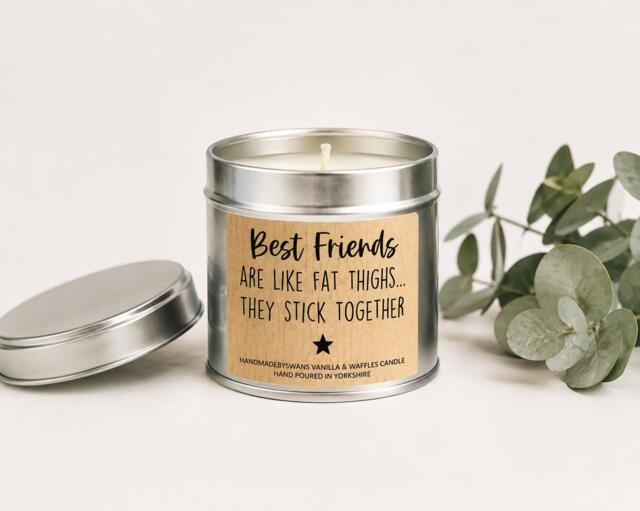 Funny Candle, Best Friend Gift, Funny Women Gift, Bff Gift, Humorous Vanilla Joke Birthday Gift For Friend - image 1