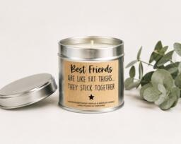 Funny Candle, Best Friend Gift, Funny Women Gift, Bff Gift, Humorous Vanilla Joke Birthday Gift For Friend - thumbnail 1