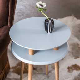 Side Table Ufo, Round End Table - thumbnail 3