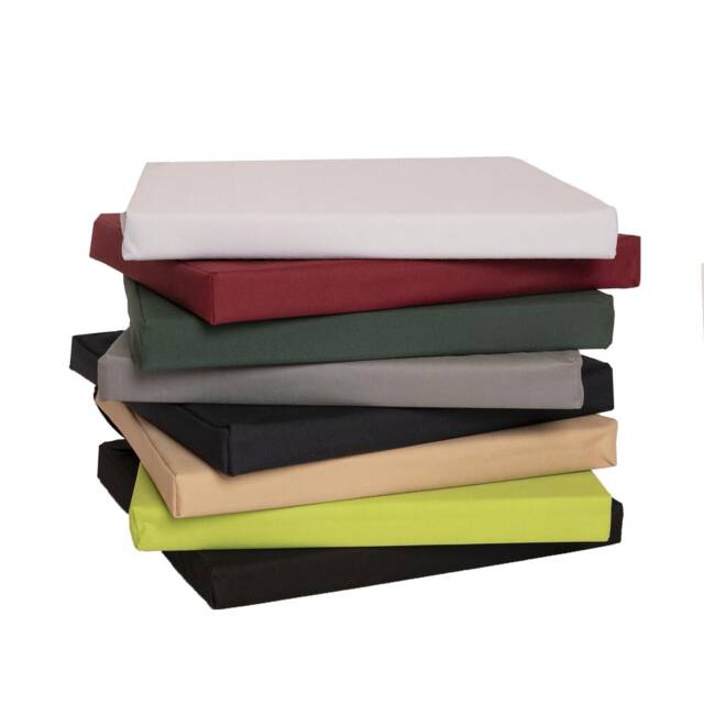 Water-Resistant Chair Pads Outdoor Tie On Cushions Garden Removable Cover - image 1