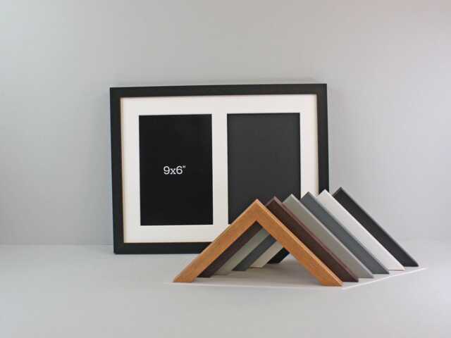 Multi Aperture Photo Frame. Holds Two 9x6 - image 1