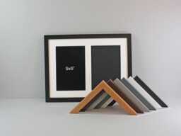 Multi Aperture Photo Frame. Holds Two 9x6