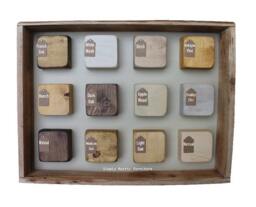 The Trunk Wash Stand Hand Crafted Chunky Rustic Bathroom Vanity Unit Wooden Industrial - thumbnail 2