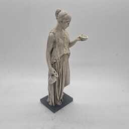 Goddess Hebe Statuette, Greek Mythology Gift, Gods & Goddesses, Roman Juventas Statue, Hellenistic Marble Sculpture, Resin Figurine - thumbnail 2