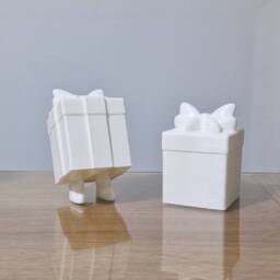 Christmas Tree & Presents Decoration - Secret Santa Fidget Toys Legs Snowman 3D Printed With - thumbnail 2