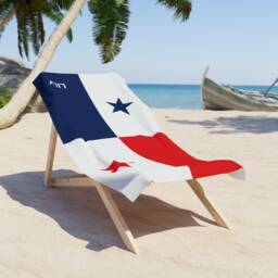 Panama Beach Towel, Panama Flag Tovel, Of Panama, Beach Country Gift, Tovel - thumbnail 4