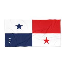 Panama Beach Towel, Panama Flag Tovel, Of Panama, Beach Country Gift, Tovel - thumbnail 2