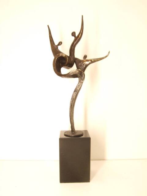 Superb Bronze Statues. Height 32 cm. Personalization & Send Free Of Charge