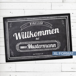 "xl Doormat ""Vintage"