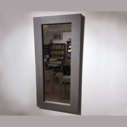 Grey Mirror Modern - Concrete Large Or Small Available in White Choice Of Grey's - thumbnail 1