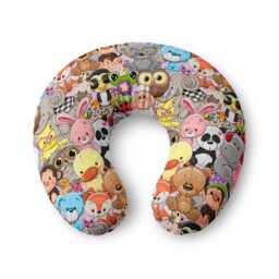 Cartoon Animals, Anime Nursing Pillow Cover - thumbnail 1