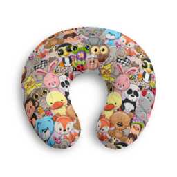 Cartoon Animals, Anime Nursing Pillow Cover - thumbnail 2