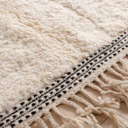 Authentic Moroccan Rug, Beni Ourain Rug 7x10 Ft - thumbnail 4