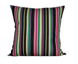 striped Throw Pillow Cover Multicolor Euro Sham, 26x26 - thumbnail 1