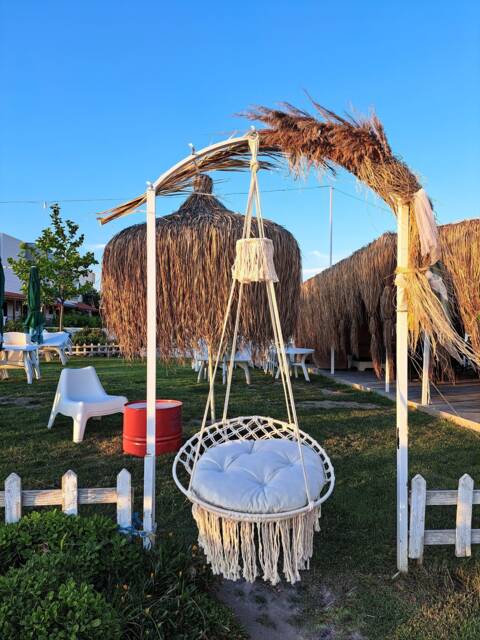 Macrame Swing Chair, Hammock Hanging Chair, Round Swing, Handmade Indoor Hammock Outdoor Chair - image 1