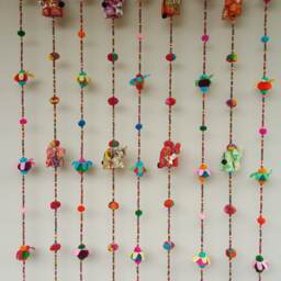 Mc0002 Elephant Set B 100% Handmade Cute Doll Beads Curtain For Home Decoration - For Window - thumbnail 4