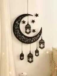 Eid Mubarak Door Hanging Ramadan Kareem Home Decoration - thumbnail 3