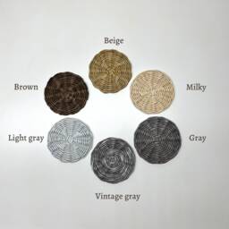 Moon Woven Wall Hanging Celestial Nursery Decor - thumbnail 4