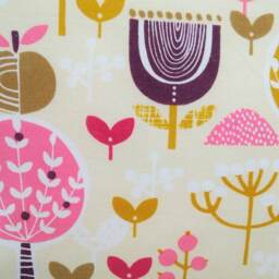 Children's Cushion Cover - Kids Bedroom Nursery Handmade 100% Cotton Natural Hessian Scandi Retro Only - thumbnail 3