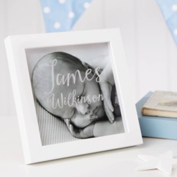 Christening Naming Day Photo Box Frame, Day, Baptism Gifts - thumbnail 2