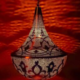 Moroccan Pendant Light, Lamp , Hanging Lamp Lampshades Lighting New Home Decor , Ceiling Light, Shade Gold Brass - thumbnail 3