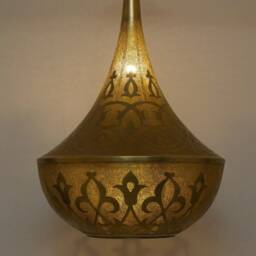 Moroccan Pendant Light, Lamp , Hanging Lamp Lampshades Lighting New Home Decor , Ceiling Light, Shade Gold Brass - thumbnail 2