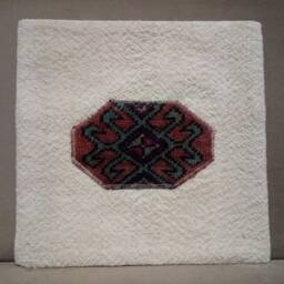 Anatolian Pillow Cover 16x16 Inches Turkish Cotton Kilim Lumbar Sofa Home Decoration Pillow Decorative Cushion - thumbnail 4