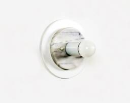 Minimalist White Marble Wall Sconce Lamp Lighting Fixture Light Kitchen - thumbnail 1