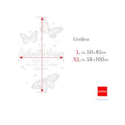Wall Sticker Saying Quotes Whoever Hears Butterflies Laugh Knows What Clouds Taste Like Novalis Wall Tattoo Ws24B - thumbnail 3