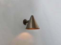 Scandinavian Wall Light Design, Cone Indoor Outdoor Sconce Lighting, Mid Century Copper Sconce, Modern Bedroom Lamp Fixtures