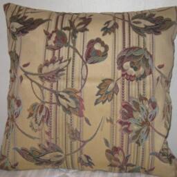 Velveteen Floral Decorative Pillow Cover-In 20 - thumbnail 2