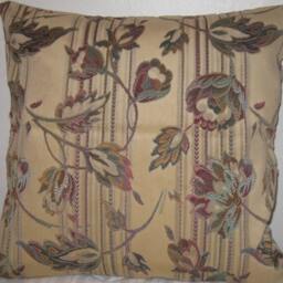 Velveteen Floral Decorative Pillow Cover-In 20 - thumbnail 3