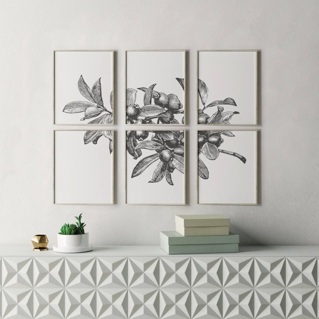 Printable Botanical Print Set, Prints, Art, Wall Art Modern Contemporary - image 1
