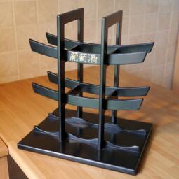Japanese-style Bottle Holder - Wine Rack - thumbnail 1