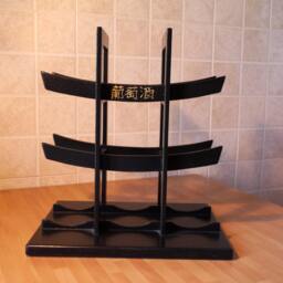 Japanese-style Bottle Holder - Wine Rack - thumbnail 2