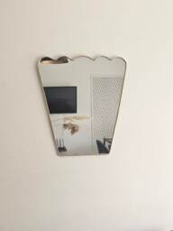Moroccan Irregular Handmade Brass Wall Mirror - thumbnail 1