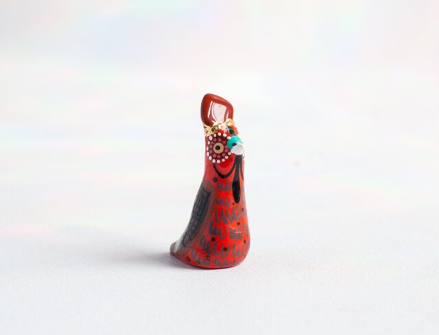 Birbs Of Paradise - Red Jasper - For Empowerment Self Esteem Bird Figurines - image 1
