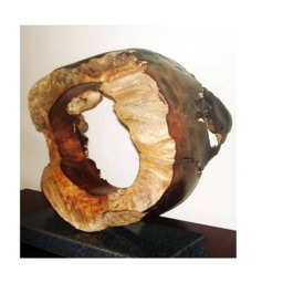 "Wood Sculpture ""Sun" - thumbnail 2