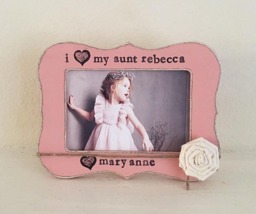 Aunt Picture Frame 4x6, Flower - thumbnail 1