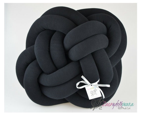"Large Knot Pillow For Baby Room Scandinavian Home Decor Throw Pillow Baby Nursery Decorative Supple Cushion Size 13, 78""x13, 78" - image 1