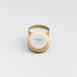 Rosemary Lemon Soy Candle Essential Oils, Travel Tin - 6 Oz - thumbnail 2